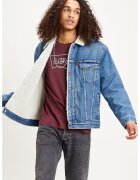 Levi's Дънково яке с подплата от еко кожа