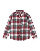 Levi's Карирана риза - Бял/Тъмночервен/Папратово зелено
