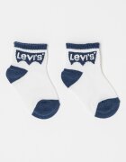 Levi's Къси чорапи с лого - 3 чифта Червен/Бял/Тъмносин
