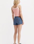Levi's Къси дънки 501® с висока талия Прашно синьо