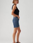 Levi's Къси дънки 501® с висока талия Прашно синьо/Бледочервен/Светло бежово