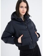 Levi's Късо зимно яке с качулка и капитониран дизайн