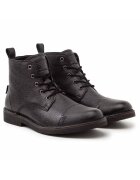Levi's Кожени боти с овален връх - Черен