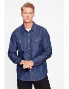 Levi's Мъжка риза - 437143 - тъмносиня - памук