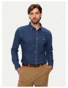 Levi's Мъжка риза дънкова - синя