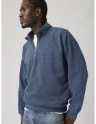 Levi's Памучен суитшърт с къс цип