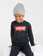 Levi's Памучна блуза с лого Черен/Бял/Аленочервен