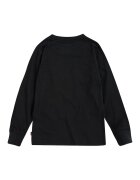 Levi's Памучна блуза с лого Черен/Бял/Аленочервен