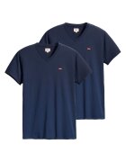 Levi's Памучна шпиц тениска - 2 броя