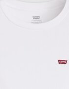 Levi's Памучна слим тениска Essential Бял