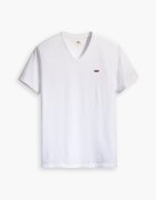 Levi's Памучна тениска с шпиц Бял