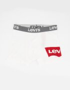 Levi's Памучни боксерки с лого 2 чифта Червен/Бял/Сив