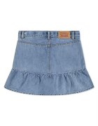 Levi's Пола от деним с набран подгъв Син меланж