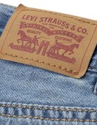 Levi's Пола от деним с набран подгъв Син меланж