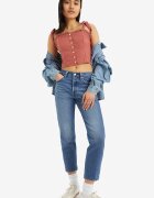 Levi's Прави скъсени дънки Син