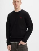 Levi's Пуловер с вълна с овално деколте Черен