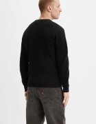 Levi's Пуловер с вълна с овално деколте Черен