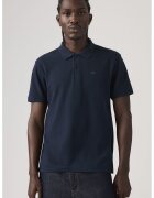 Levi's Раирана тениска от пике с яка - Тъмносин