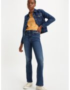 Levi's Леко разкроени дънки 725™ с висока талия - Кафяв/Тъмносин