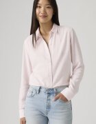 Levi's Риза с остра яка и райе Пастелнорозов