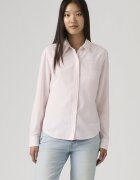 Levi's Риза с остра яка и райе Пастелнорозов