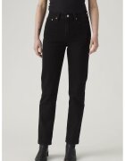 Levi's Слим дънки Wedgie - Избеляло черно