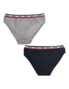 Levi's Слипове с памук с еластично лого Сив меланж/Тъмносин