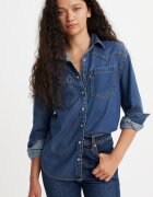 Levi's Свободна риза Teodora от деним Тъмносин