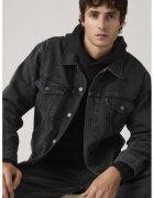 Levi's Свободно дънково яке с джобове с капаче