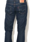 Levi's Тъмносини дънки 501 с права кройка