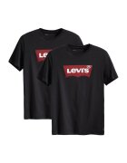 Levi's Тениска с лого - 2 части - Бял/Черен