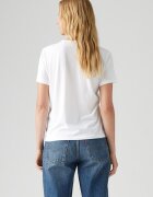 Levi's Тениска с овално деколте и лого Пастелносин/Бял
