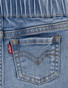 Levi's Тениска с памук и къс панталон Прашно синьо/Шафраново жълто