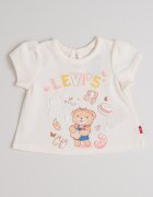 Levi's Тениска с шарка и овално деколте Розово