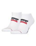 Levi's Унисекс чорапи - 2 чифта Бял