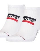 Levi's Унисекс чорапи - 2 чифта Бял