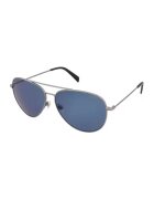 Levi's Унисекс слънчеви очила Aviator - Сребрист