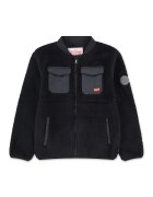 Levi's Яке с джобове с капаче - Черен/Tъмносив