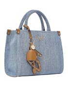Liu Jo Чанта Jacquard light denim 56674 Син