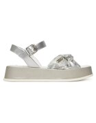 Liu Jo Дамски сандали - Silver 00532 - Екологична кожа