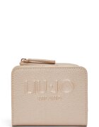 Liu Jo Портфейл от еко кожа с двойно прегъване и лого