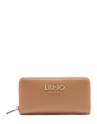 Liu Jo Портфейл от еко кожа с цип - Оранжев