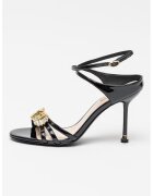 Liu Jo Сандали от еко кожа с каишка на глезена и ток стилето