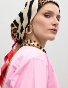 Lola casademunt Сатиниран шал с принт Многоцветен
