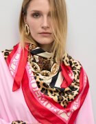 Lola casademunt Сатиниран шал с принт Многоцветен