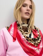 Lola casademunt Сатиниран шал с принт Многоцветен