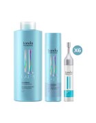 Londa Professional Calm Set - Шампоан 1000 мл - Балсам 250 мл - Серум 6x9 мл - за чувствителен - нормален скалп