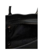 Longchamp Дамска чанта черна - от естествена кожа