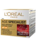 L'Oreal Paris Дневен крем Age Specialist 45+ Против бръчки С лифтинг ефект SPF 20 50 мл