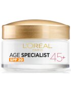 L'Oreal Paris Дневен крем Age Specialist 45+ Против бръчки С лифтинг ефект SPF 20 50 мл